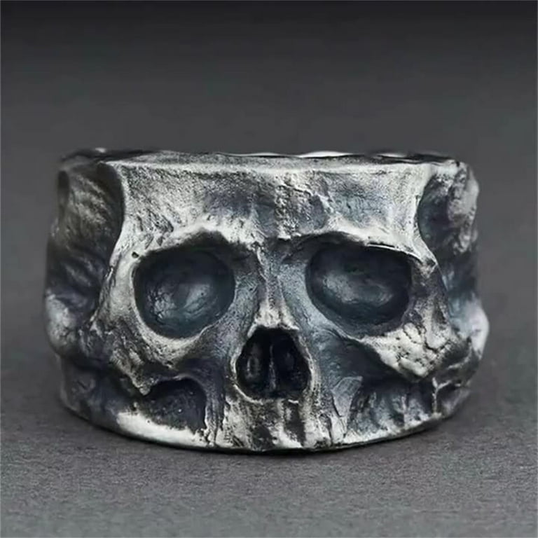 Skeleton Skull Ring Costume Accessories Female