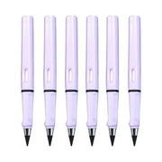 QISIWOLE 6 Pieces Everlasting Pencil Inkless Erasable Pencil Infinite Pencil Technology Unlimited Writing Eternal Pencil No Ink