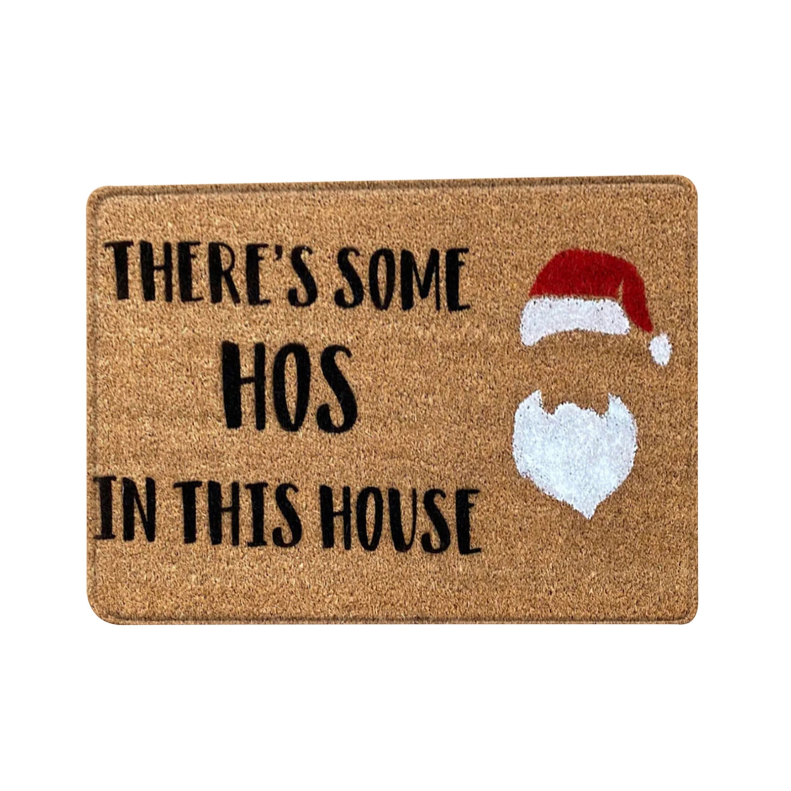 QISIWOLE Christmas Door Mat Outdoor Mat for Front Door, Merry