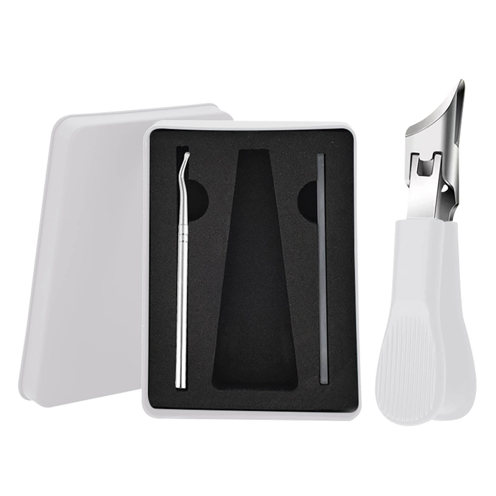 QISIWOLE Eagle Beak Beveled Nail Clippers, Long Handle Wide Jaw Opening ... QISIWOLE Eagle Beak Beveled Nail Clippers, Long Handle Wide Jaw Opening ...