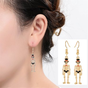 Set De Bijoux Halloween "Chauves-souris" - Collier Et Boucles D'Oreilles, Neuf Dans Sa Boîte Cadeau