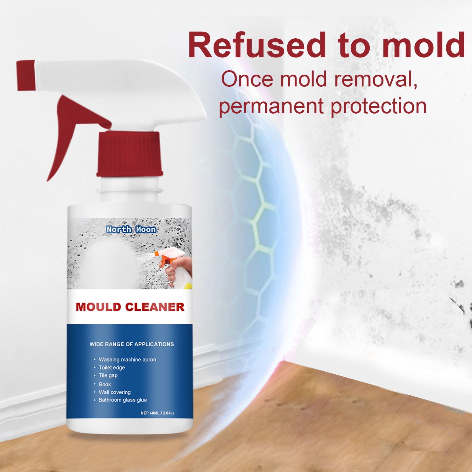 Mildew Cleaner Foam,Mildew deodorant decontamination, Foam Mildew