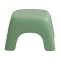 thumbnail image 1 of QISIWOLE Plastic Step Stool, Small Portable Step Stool, Thickened Single Foot Stool, Multifunctional Seat Stool Sturdy and Lightweight Ideal for Living Room Bathroom Kitchen (Green), 1 of 6