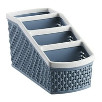 QISIWOLE Storage Basket, Stylish Desktop Organizer for Home Supplies, Sundries Holder and Finishing Basket for Organizing Kitchen Bathroom and Office Essentials