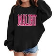 thumbnail image 1 of QITESHIPIN Girls Crewneck Sweatshirt Long Sleeve Cute Print Casual Comfortable Pullover Top No Hood Black,4-5 Years, 1 of 4
