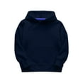 thumbnail image 1 of QITESHIPIN Kids Lined Pullover Hoodie 100% Cotton Long Sleeve Thick Warm Solid Color Winter Sweatshirt BU1,6-7 Years, 1 of 5