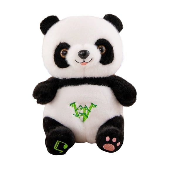 QITOWM Anxiety Relief Animal Plush Doll, Breathing Panda Doll With Calming Music, Lights, Sleeping Doll Plush, Soothing Doll For Adults & Kids, Stress Relief Stuffed Animal