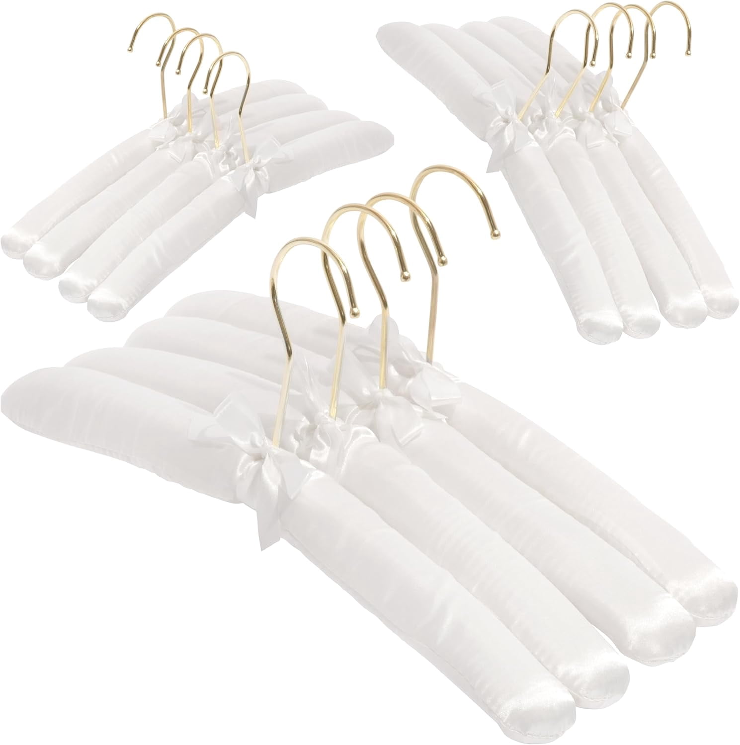 QIUTIAN Florida Brands Padded Clothing Fabric Hangers for Women Clothing - Ivory, Set of 12 Premium Coat Hangers for Closet, Bride Hanger for Wedding Dress, Sweater Hangers - Walmart.com QIUTIAN Florida Brands Padded Clothing Fabric Hangers for Women Clothing - Ivory, Set of 12 Premium Coat Hangers for Closet, Bride Hanger for Wedding Dress, Sweater Hangers - Walmart.com