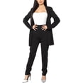 thumbnail image 1 of QIUYI Formal Pantsuits for Women Evening Party Wedding Guest 2 Piece Outfits Sets Work Office Casual Dressy Pant Suits, 1 of 7