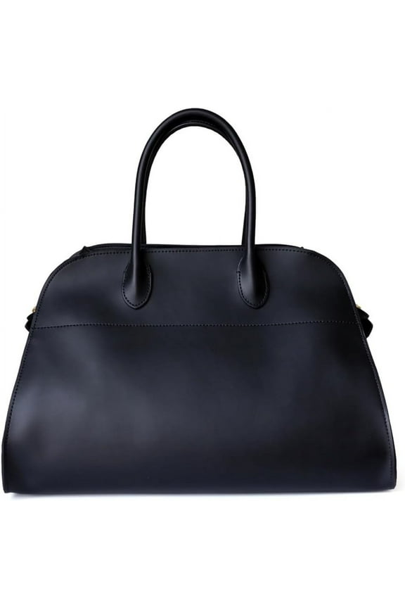 QIUYI Genuine Leather Tote Bag for Women Large Capacity Work Tote Top-handle Bag Vintage Hobo Handbag Casual Satchel Bag