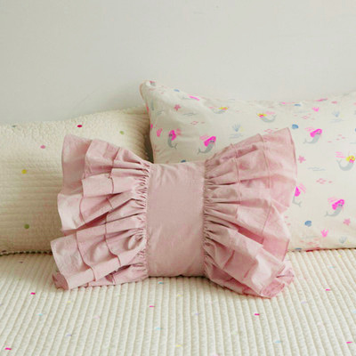 White lace cushions hotsell
