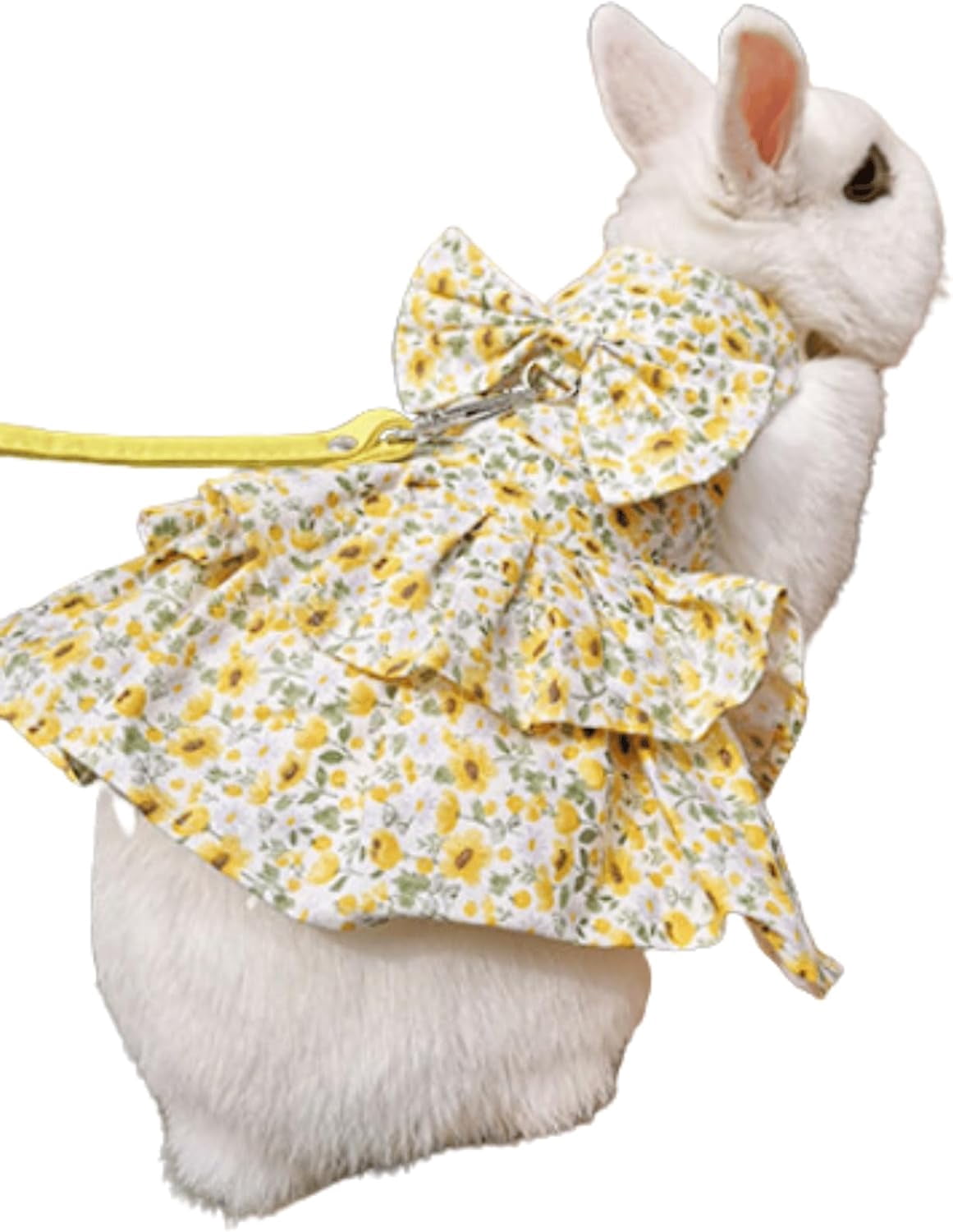 QIUYIDP Rabbit Leash and Harness Set Adjustable Bunny Dress Clothes ...