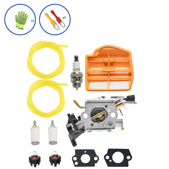 QIXI Carburetor Replacement For Husqvarna 445 Model C1M-EL37B Essential Part