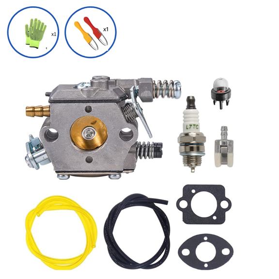 QIXI Durable CS352 Carburetor Classic Finish 10 Pack Replacement Parts