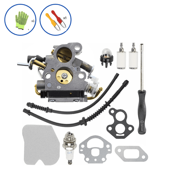 QIXI Durable Carburetor For Jonsared CS2240S Chainsaw 410 Compact Model