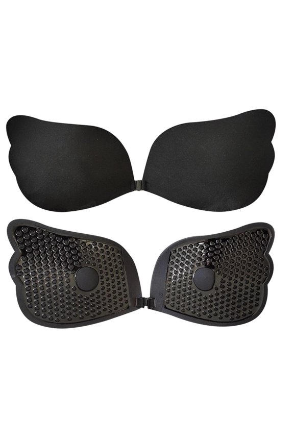 Adhesive Bra with Nipple Covers, Strapless Backless Invisible Lift for Backless Dresses and Strapless Tops