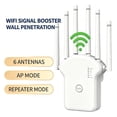 thumbnail image 1 of QIYFDDF WiFi Extender Signal Booster for Home,1200Mbps Dual Band (5GHz/2.4GHz) Long Range Wireless WiFi Repeater w/Ethernet Port Extender Signal Amplifier 860Sq.ft Coverage, 1 of 10