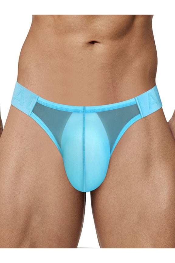 3 Pack High Fork Men Sexy Underwear Transparent Brief Ultrathin Breathable Underpants Mens Fashion Sports Man Briefs