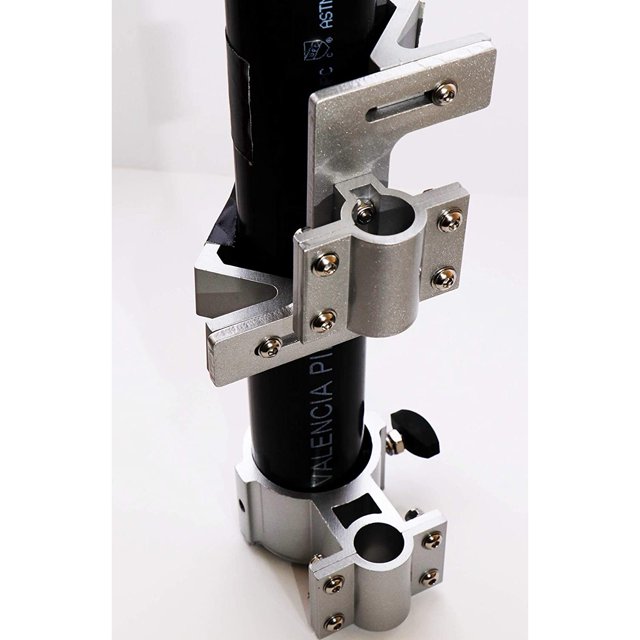 QIZONG Aluminum Flag and Wind Sock Pole Mount for RV LADDERS Satellite