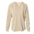 thumbnail image 1 of QIbmong Hoodies for Women Raglan Long Sleeve Drawstring V Neck Loose Lightweight Pullover Tops Casual Sweatshirt Fall, 1 of 4