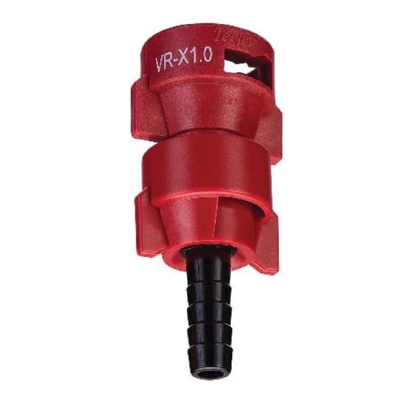 TeeJet Variable Rate Hose Barb Assembly/Red X1.0 - QJ-VR-X1.0-3/8-NYB