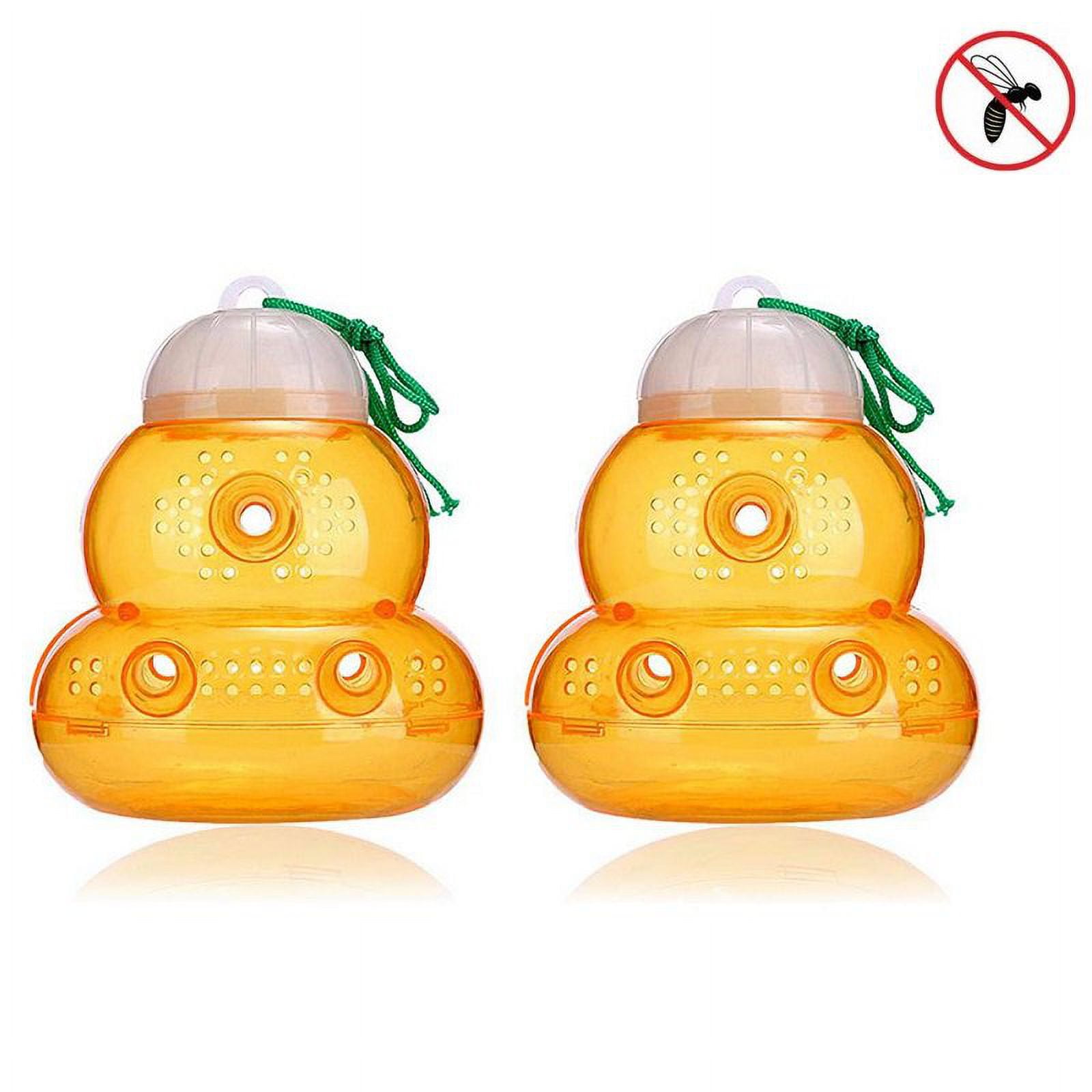 QJUHUNG 1 Pack Wasp Trap Yellow Jackets Wasp Repellent Trap Bee