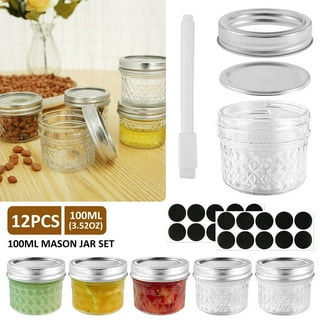 https://i5.walmartimages.com/seo/QJUHUNG-12Pcs-Mini-Mason-Jars-100ml-Sealed-Transparent-Small-Glass-Canning-Jar-Stackable-Lids-Stickers-Multifunctional-Container-Spice-Jam-Honey-Jell_77dca901-d451-4a75-ab69-dfd88b9f5cf8.0ac0948493765215b86565dcf7effce5.jpeg?odnHeight=320&odnWidth=320&odnBg=FFFFFF