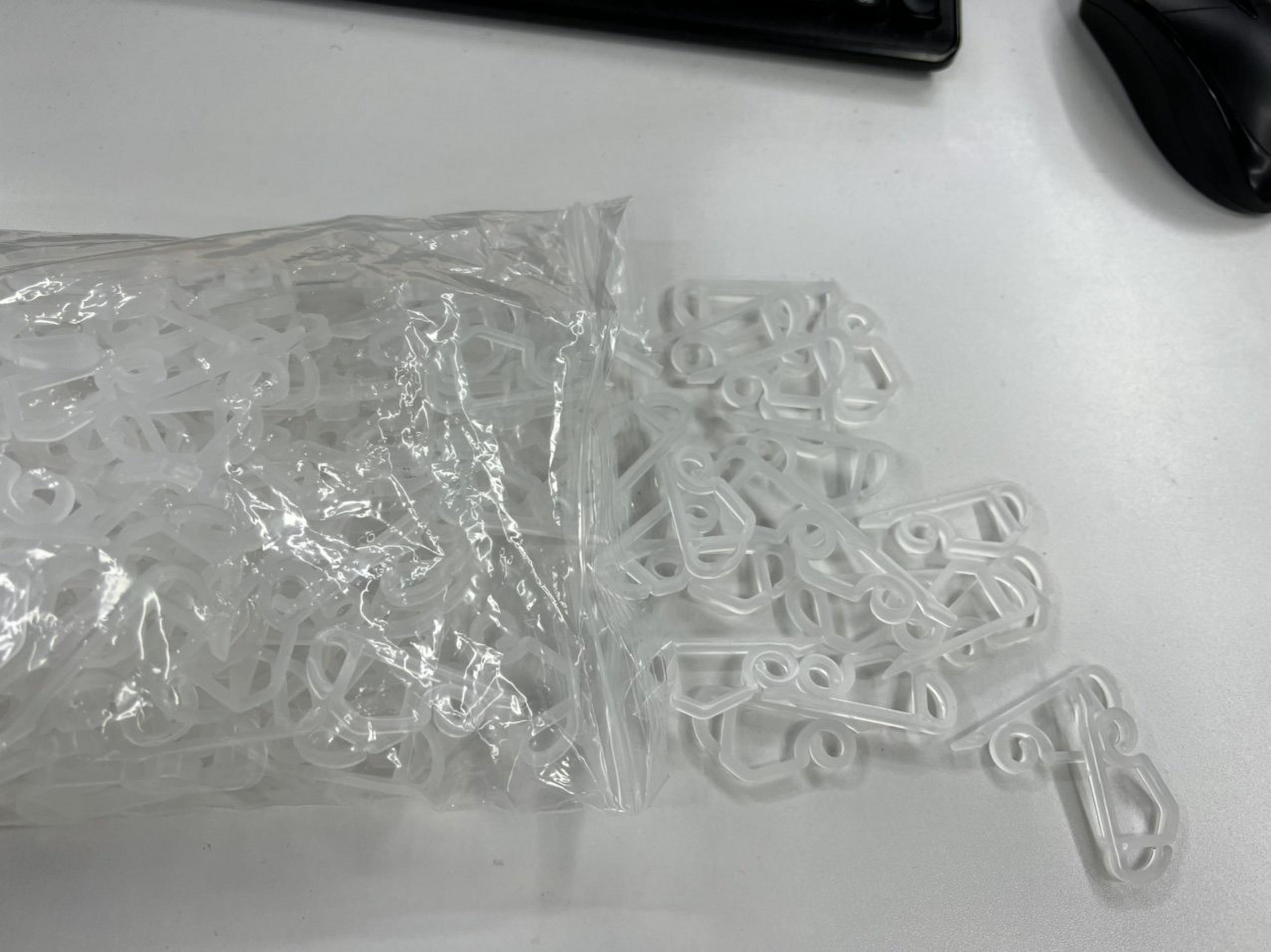 QJUHUNG 200Pcs Light Hanger Hooks Christmas Gutter Light Clips Holiday