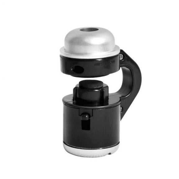 QJUHUNG 30X Zoom Bright LED Stereo Microscope Magnifier Clip-On Cell Phone Mobile Phone Camera Lens Compatible with Apple iPhone Samsung iPad