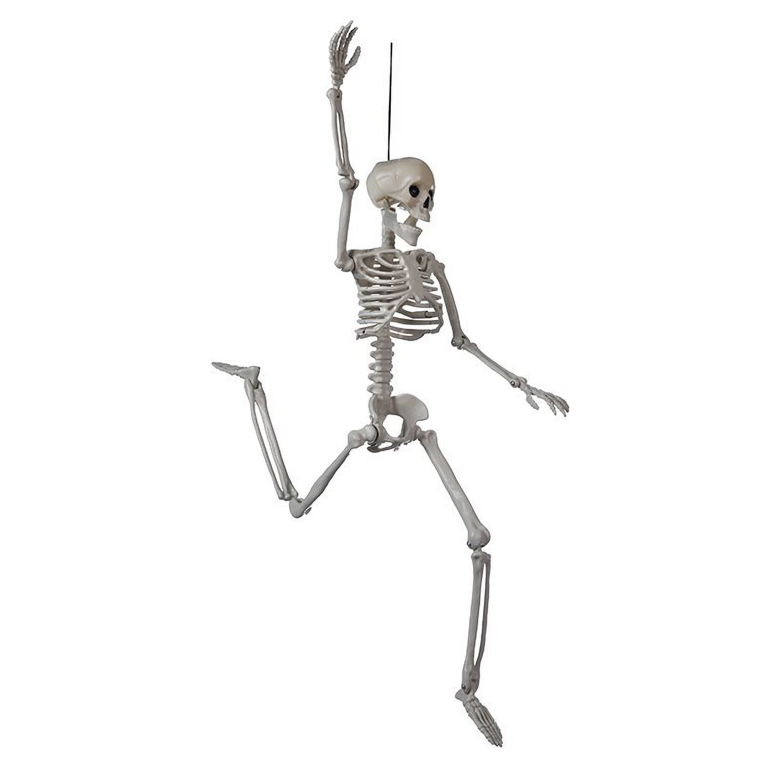 QJUHUNG 32in Skeleton Mermaid Skeleton Halloween Outdoor Decorations