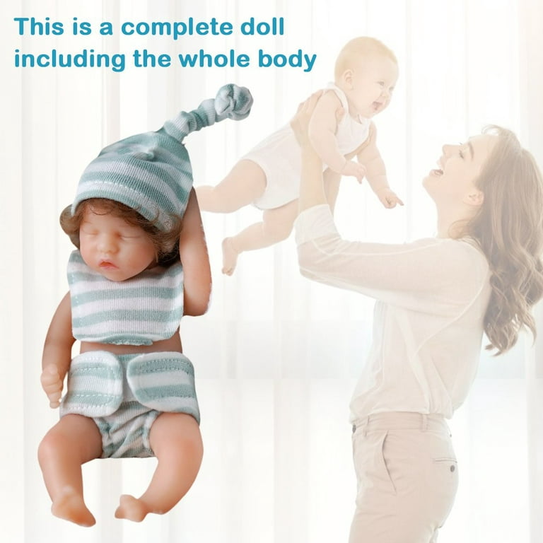 Miaio 14 Reborn Baby Dolls, Full Silicone Baby Dolls, Realistic