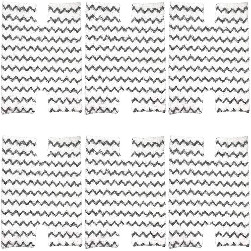 QJUHUNG 6 Packs Steam Mop Pads P184WQ for Shark LiftAway Pro S3973D