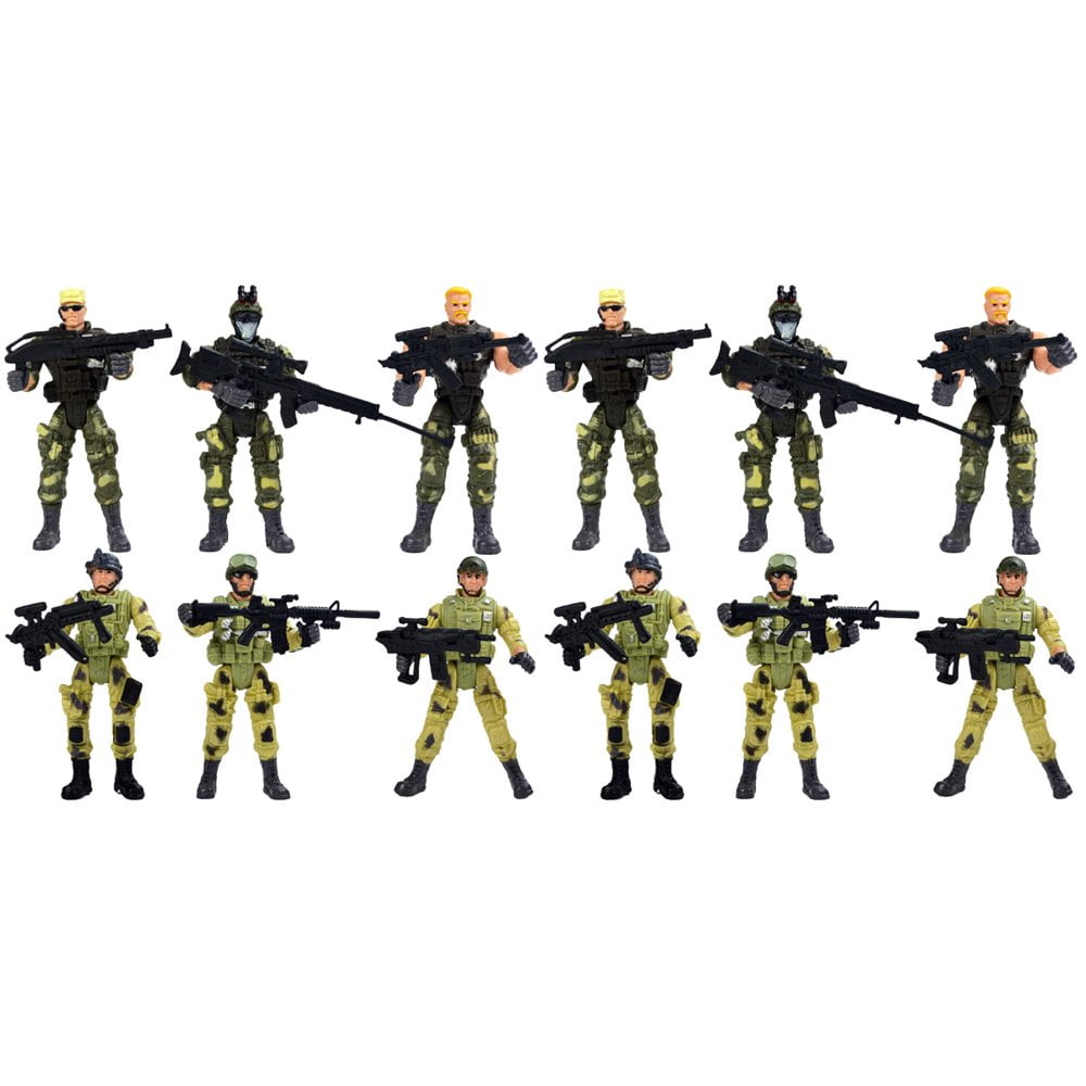 QJUHUNG Action Special Figures Forces Figure Toys Forces Palything Men