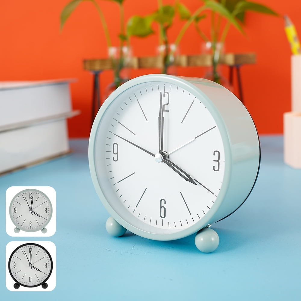 QJUHUNG Alarm Clock Battery Powered Desk Clock Bedside Clock Kids Clocks For Bedrooms Travel
