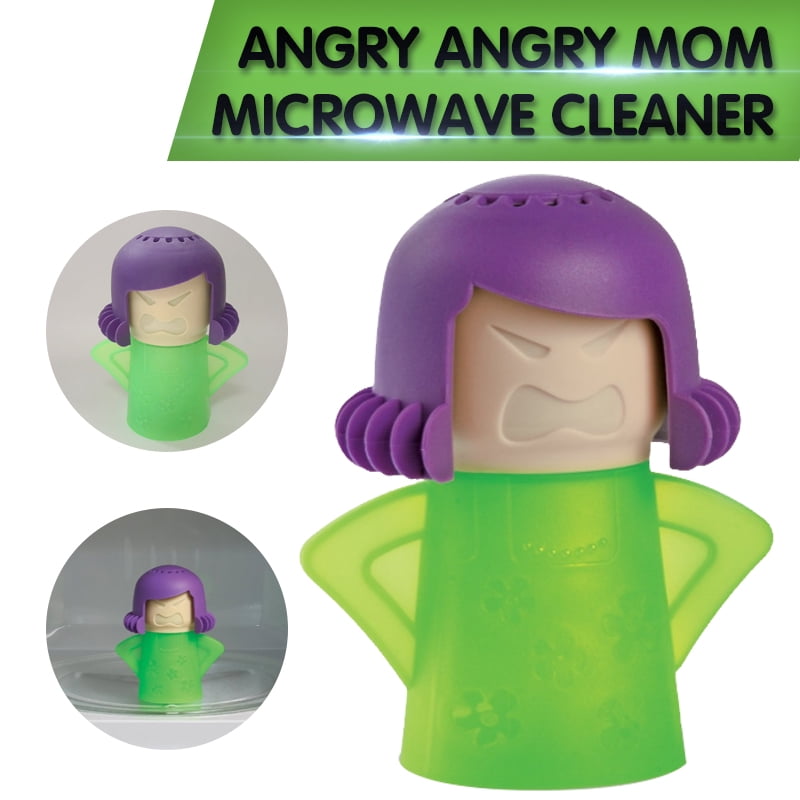 QJUHUNG Angry Mama Microwave Cleaner - Microwave Oven Steam Cleaner ...