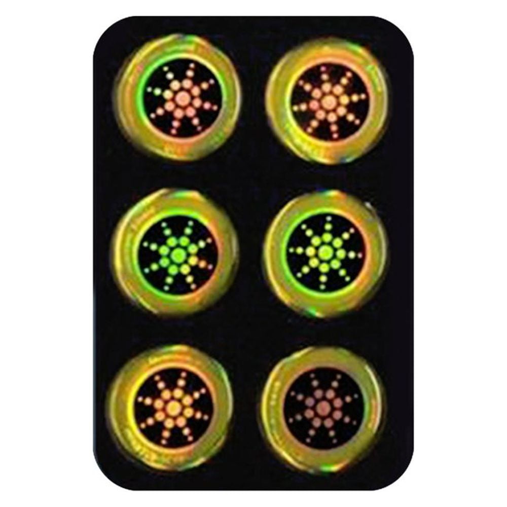 QJUHUNG AntiRadiation Stickers for Mobile Phones Round Shape Anti