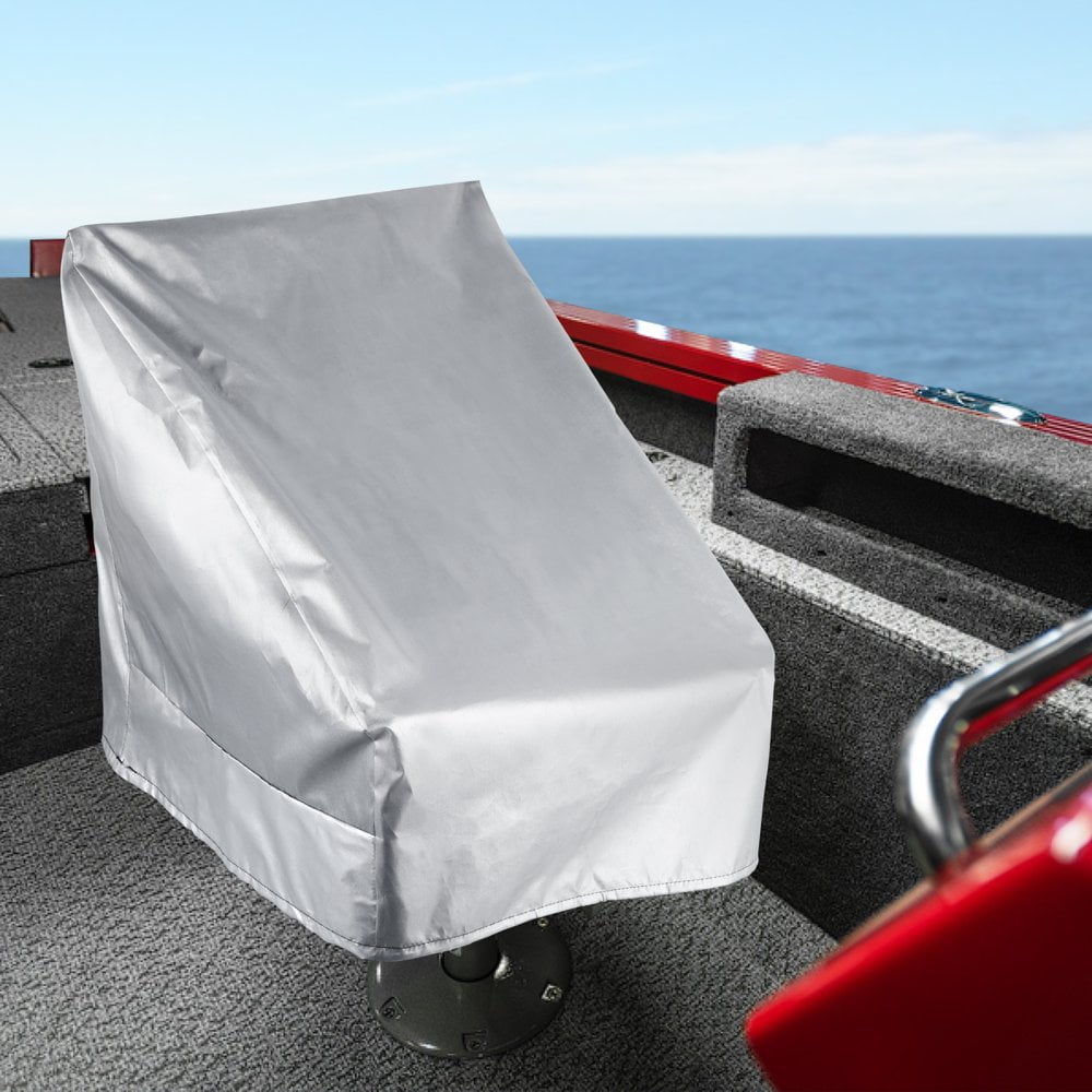 QJUHUNG Boat Seat Cover Heavy Duty Canvas Seat Covers Waterproof Boat