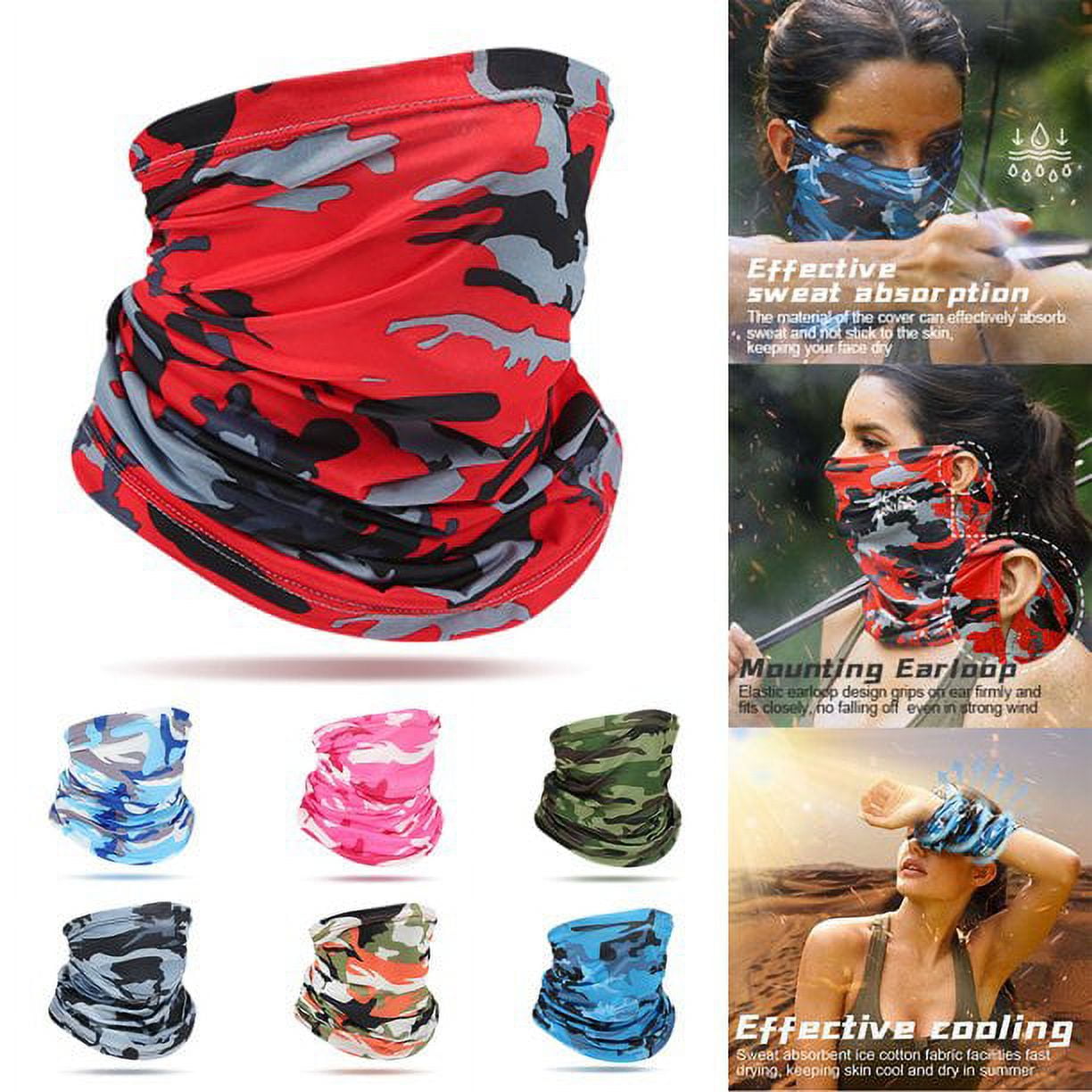 Tube Mask Cover Balaclava Face Shield Seamless Bandana Head Scarf Cycling Face Mask Mask Bandana – Buy The Best Products In The Online Store - Foto 12