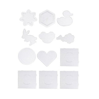 MageCrux Fashion 4pcs/lot Square Round Star Heart Perler Hama Beads Peg  Board Pegboard for 2.6mm