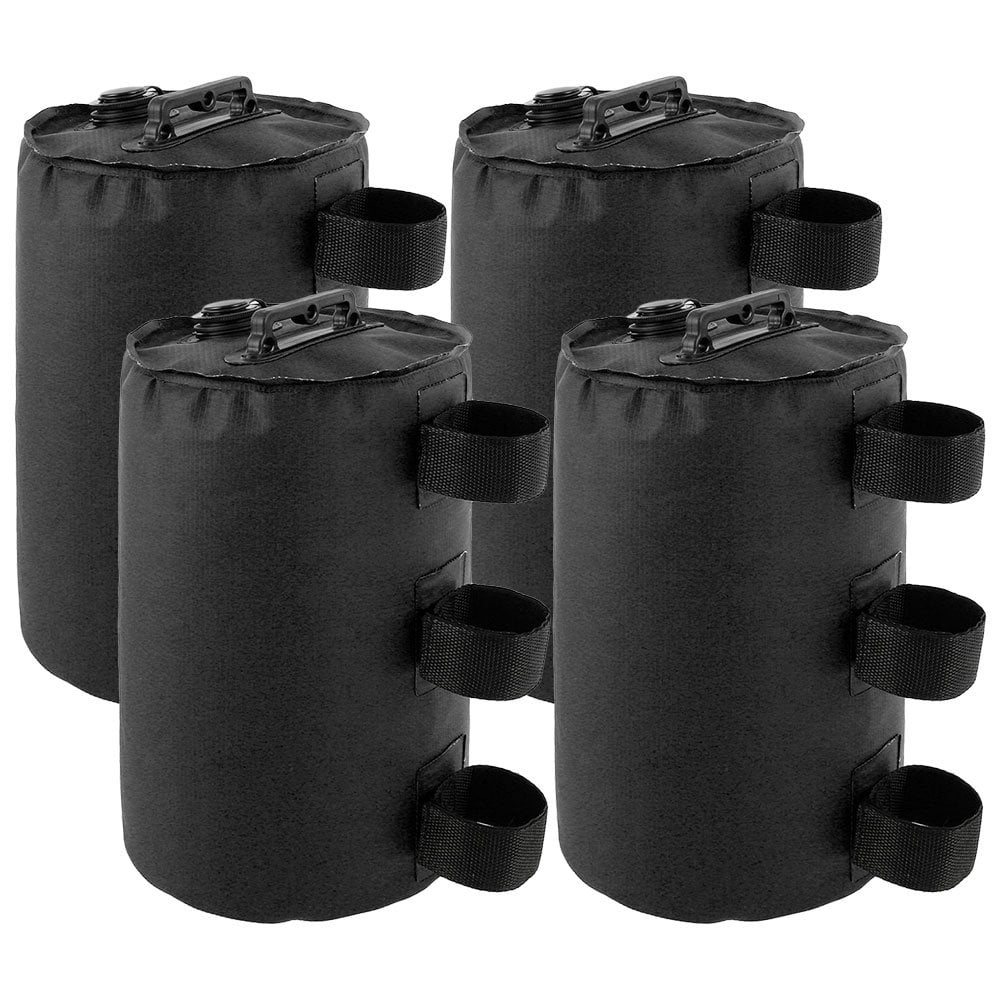 QJUHUNG Garden Heavy Duty Gazebo Pole Foot Sand Bags Leg Weights