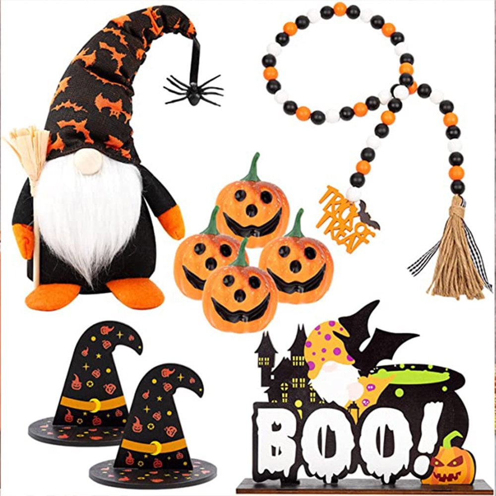 QJUHUNG Halloween Decor Halloween Decorations Boo Happy Halloween