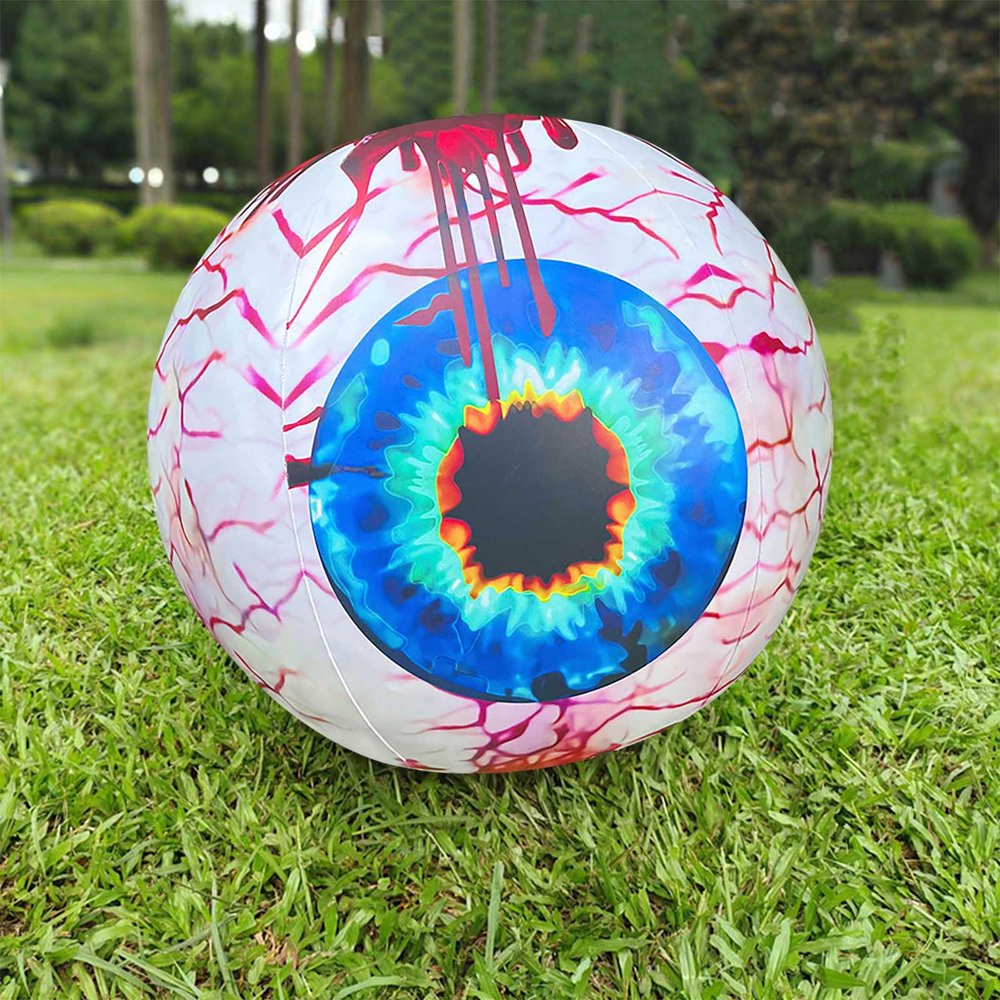 QJUHUNG Halloween Decorations Halloween 19.65in Led Glowing Scary