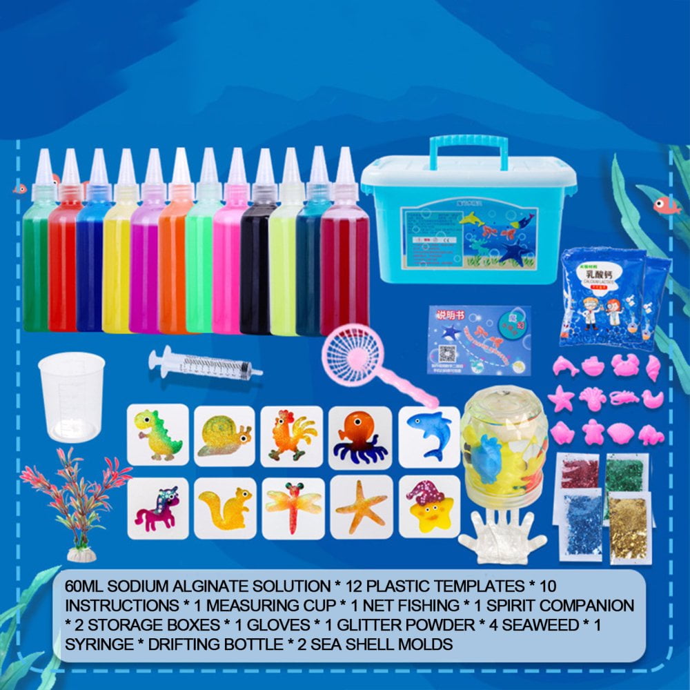 QJUHUNG Magic Water Elf Kids DIY Toys Kit Creative DIY Magic Water Elf