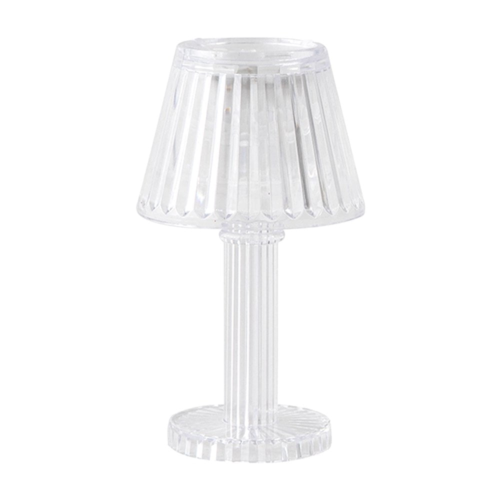 QJUHUNG Mini Crystal Table Lamp Crystal Bedside Lamp Warm Light/Color