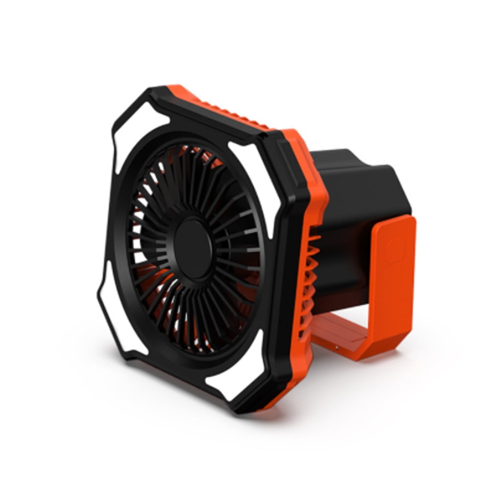 QJUHUNG Multifunctional Camping Fan with USB Battrey Operated Fan
