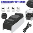 thumbnail image 1 of QJUHUNG PS5 Dual Sense Dual handle charging base with USB interface, Fast charging safe and stable charging base, good quality PS5 Dual Sense Dual handle charging base, 1 of 6