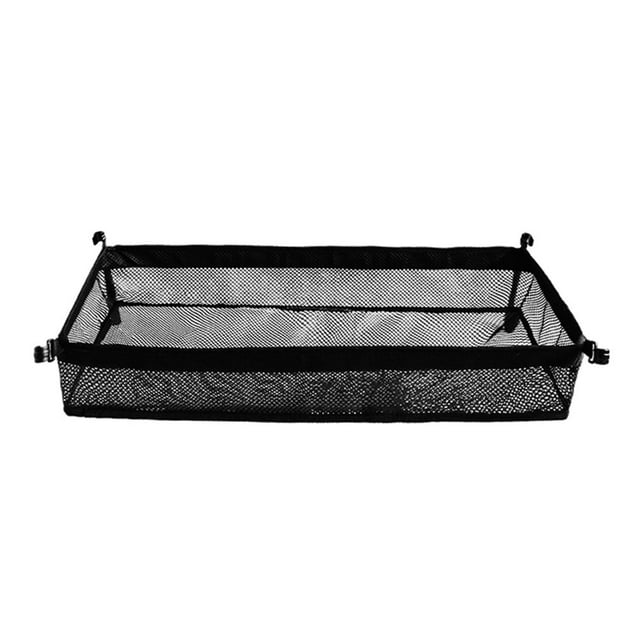 QJUHUNG Picnic Under Table Storage Bag Desk Storage Box Tripod Mesh