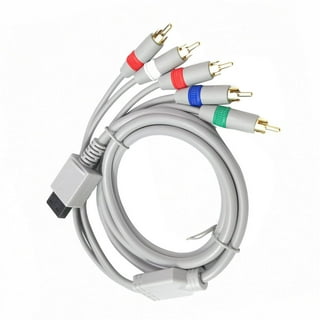 Component HD AV Cable to HDTV-EDTV (High Definition 480p) Compatible with  Nintendo Wii and Wii U 6 Feet
