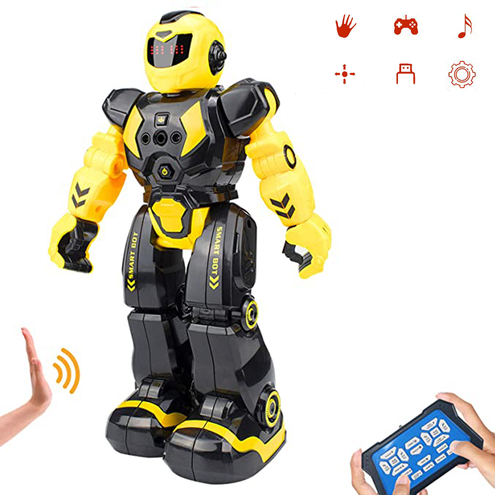 QJUHUNG Remote Control Robot for Kids Intellectual Gesture Sensor