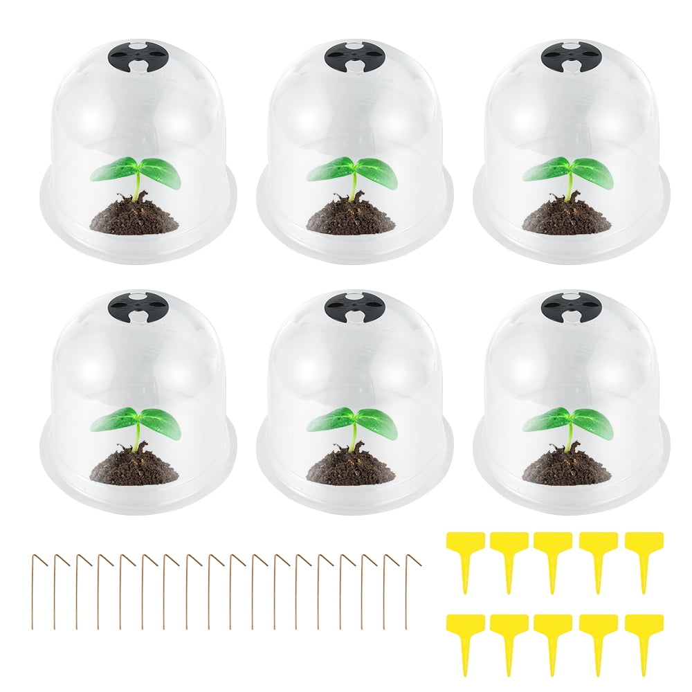 QJUHUNG Reusable Garden Plastic Frost Plant Cloche Dome Protective